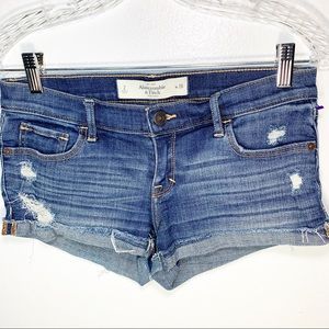 abercrombie and fitch jean short